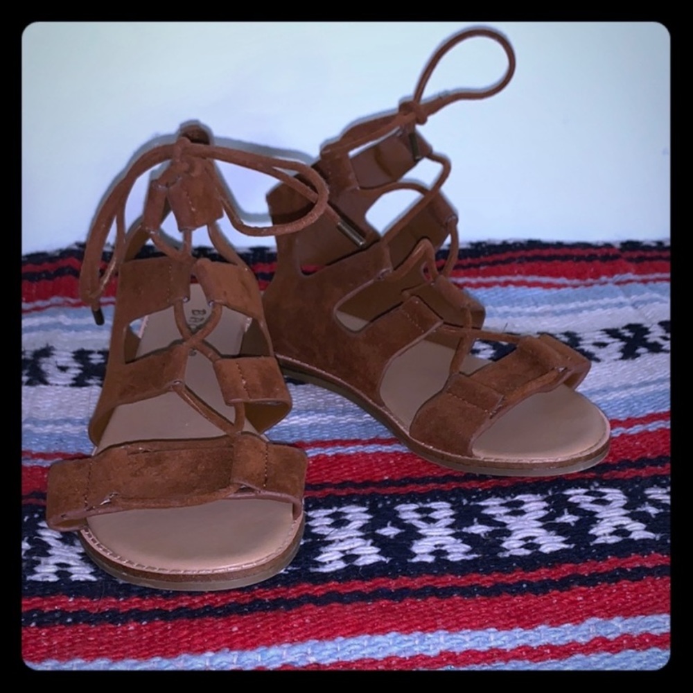 Brown Gladiator Sandals